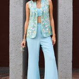 Sanvi Pant and Jacket Set