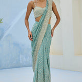 Sufi Pre Drape Saree