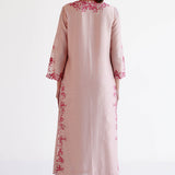 Pink Chanderi Kurta Set
