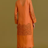 Orange Kurta Set