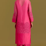 Fuchsia Kurta Set