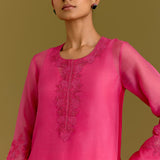 Fuchsia Kurta Set