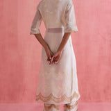 Ada Ivory Jacket Set
