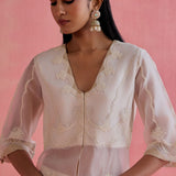 Ada Ivory Jacket Set