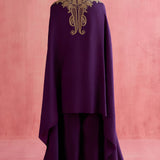 Meher Purple Kaftan Set