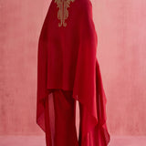 Meher Red Kaftan Set