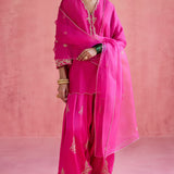Noor Fuschia Farshi Salwar Set