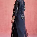 Shireen Black Jacket Set