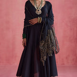 Gul Black Anarkali Set