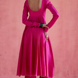 Gul Fuchsia Anarkali Set