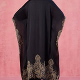 Zoya Black Kaftan Set
