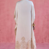 Zoya Ivory Kaftan Set