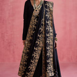 Devnaagri Nazara Black Khada Dupatta
