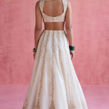Sitara Ivory Lehenga Set