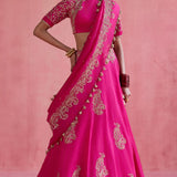 Inayat Fuchsia Lehenga Set