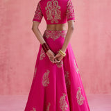 Inayat Fuchsia Lehenga Set