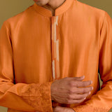 Orange Kurta Set