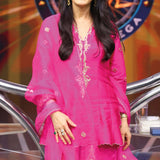Noor Fuschia Farshi Salwar Set