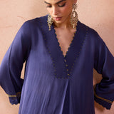 Rich Blue Kurta Set