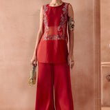 Classic Red Kurta Set