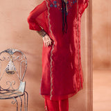 Radiant Red Kurta Set