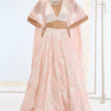 Mia Lehenga Peach