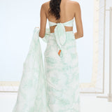 Ruby Saree Green