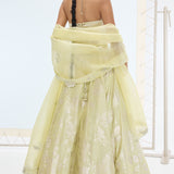 Sylvie Lehenga Set Pistachio