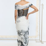 Handwoven Black Printed Saree