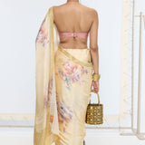 Handwoven Biscotti Printed Saree