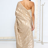 Handwoven Beige Silk Saree
