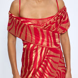 Handwoven Classic Red Silk Saree
