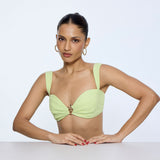 Pistachio Green Blouse