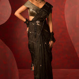 Bridezilla Saree Black