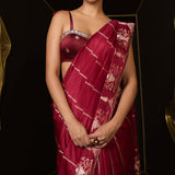 Together Always Saree Maroon