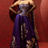 Stay with Me Lehenga Purple