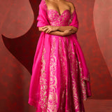 Forget Me Not Lehenga Pink