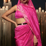 Femme Fatale Saree Pink