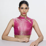 Handwoven Hot Pink Blouse