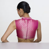 Handwoven Hot Pink Blouse