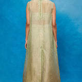 Handwoven Pistachio Silk Banarasi Suit Set
