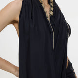 Handwoven Black Mashroo Silk Saree