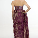 Handwoven Cocoa Brown Saree