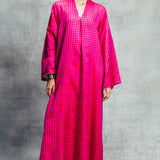 Handwoven Fuchsia Pink Gerum Kaftan