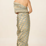 The Ash Grey Gerum Saree
