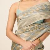 The Ash Grey Gerum Saree