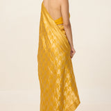 The Mustard Yellow Gerum Saree