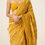 The Mustard Yellow Gerum Saree