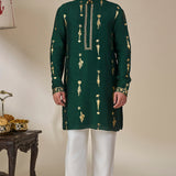 Bottle Green Kurta