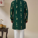 Bottle Green Kurta